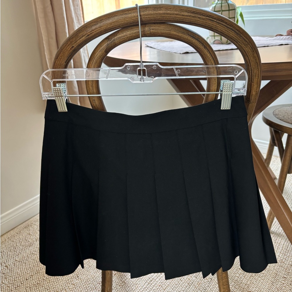 Sunday Best Black Mini Skater Skirt